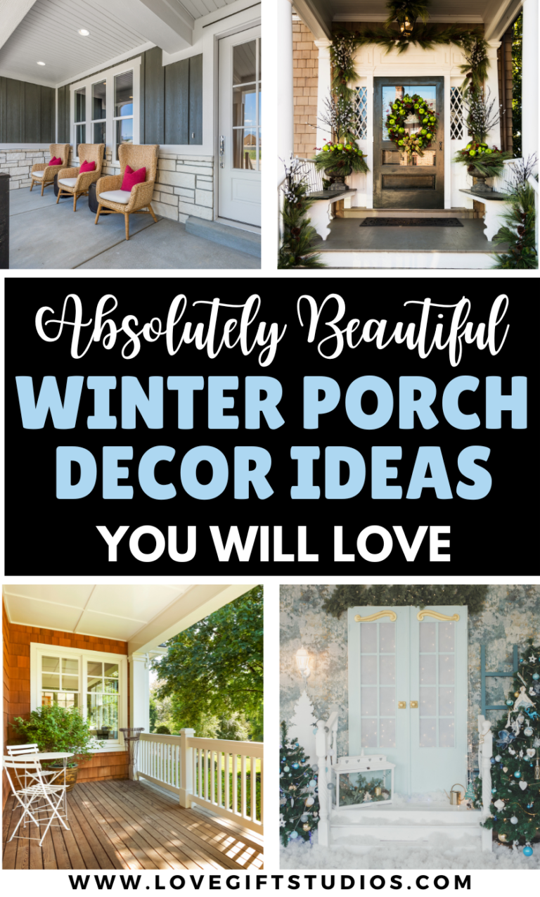 Best Winter Porch Decor Ideas You Will Love