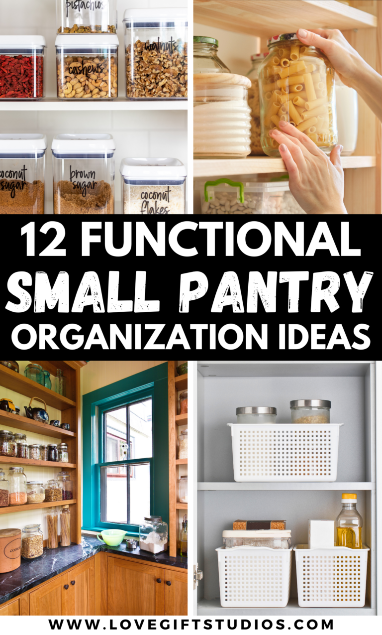 12 Small Pantry Organization Ideas That Make Your Life Easier