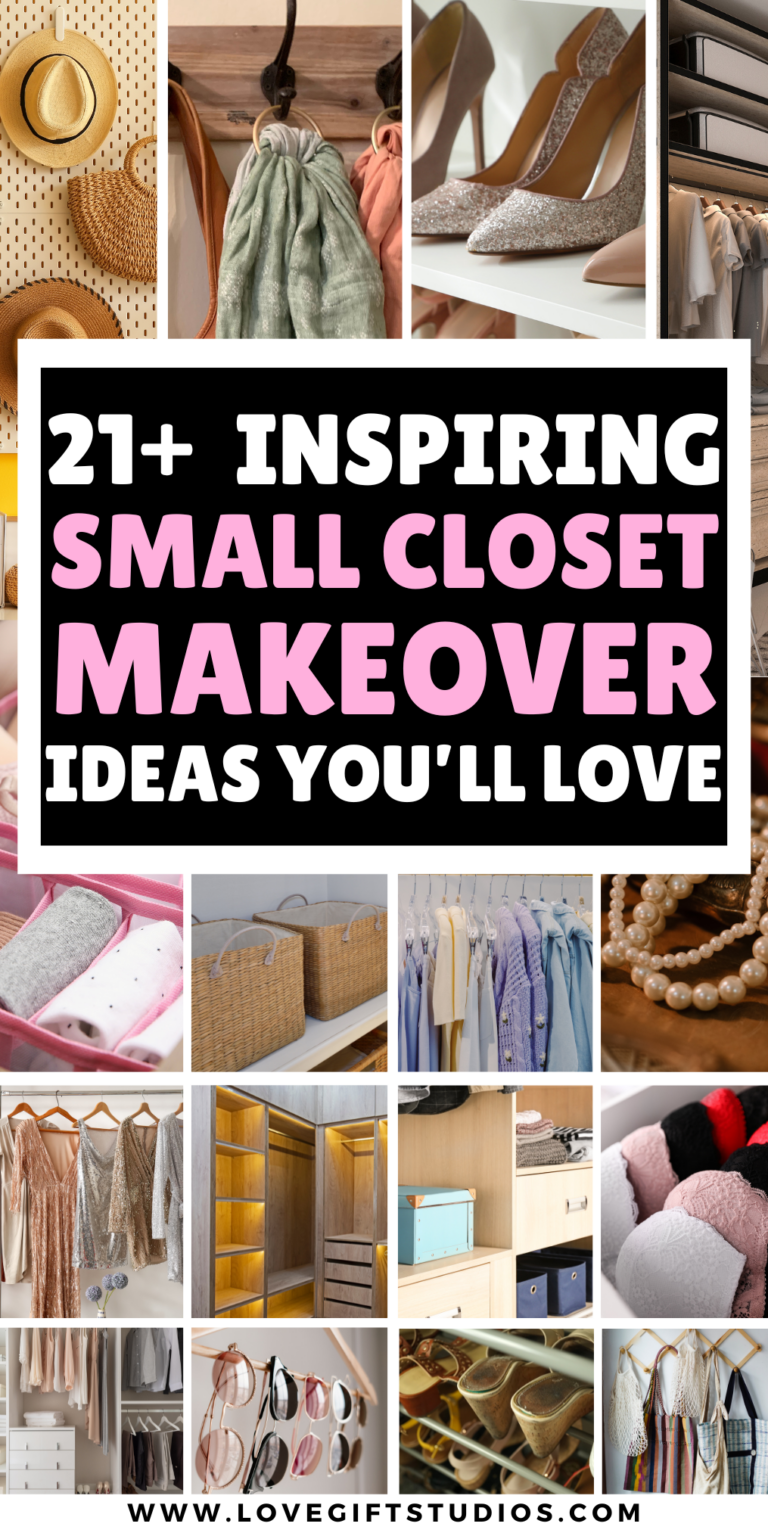 21+ Best Small Closet Makeover Ideas That Are Life Changing