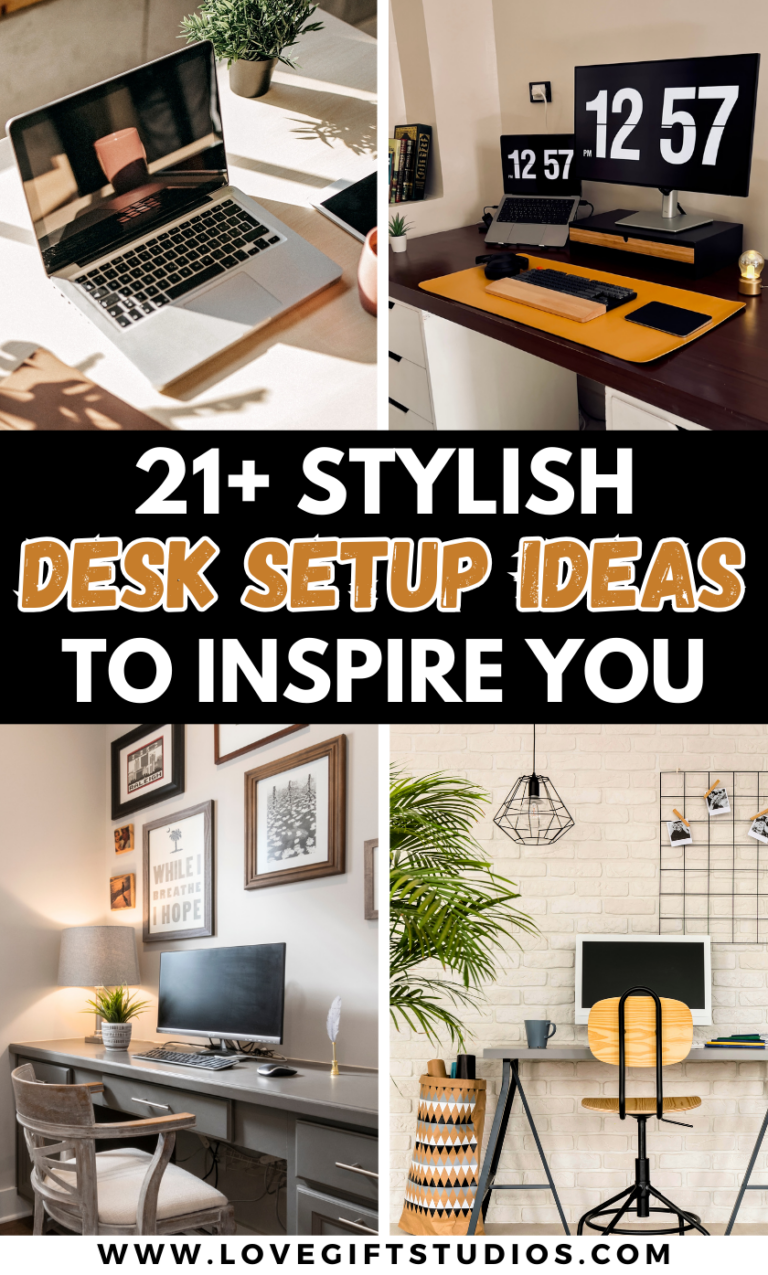 21 Desk Setup Ideas to Transform Your Workspace