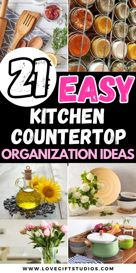 21 Easy Kitchen Countertop Organization Ideas For A Flawless Space