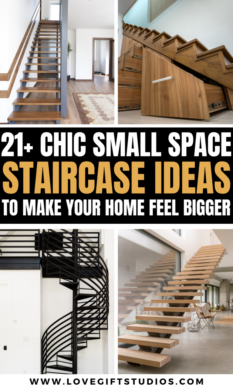 21+ Practical Small Space Staircase Designs to Make Your Home Feel Bigger