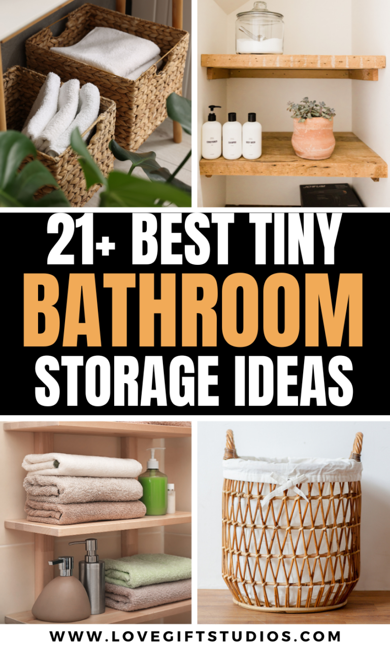 21+ Tiny Bathroom Storage Ideas That Will Make Your Space Look Bigger