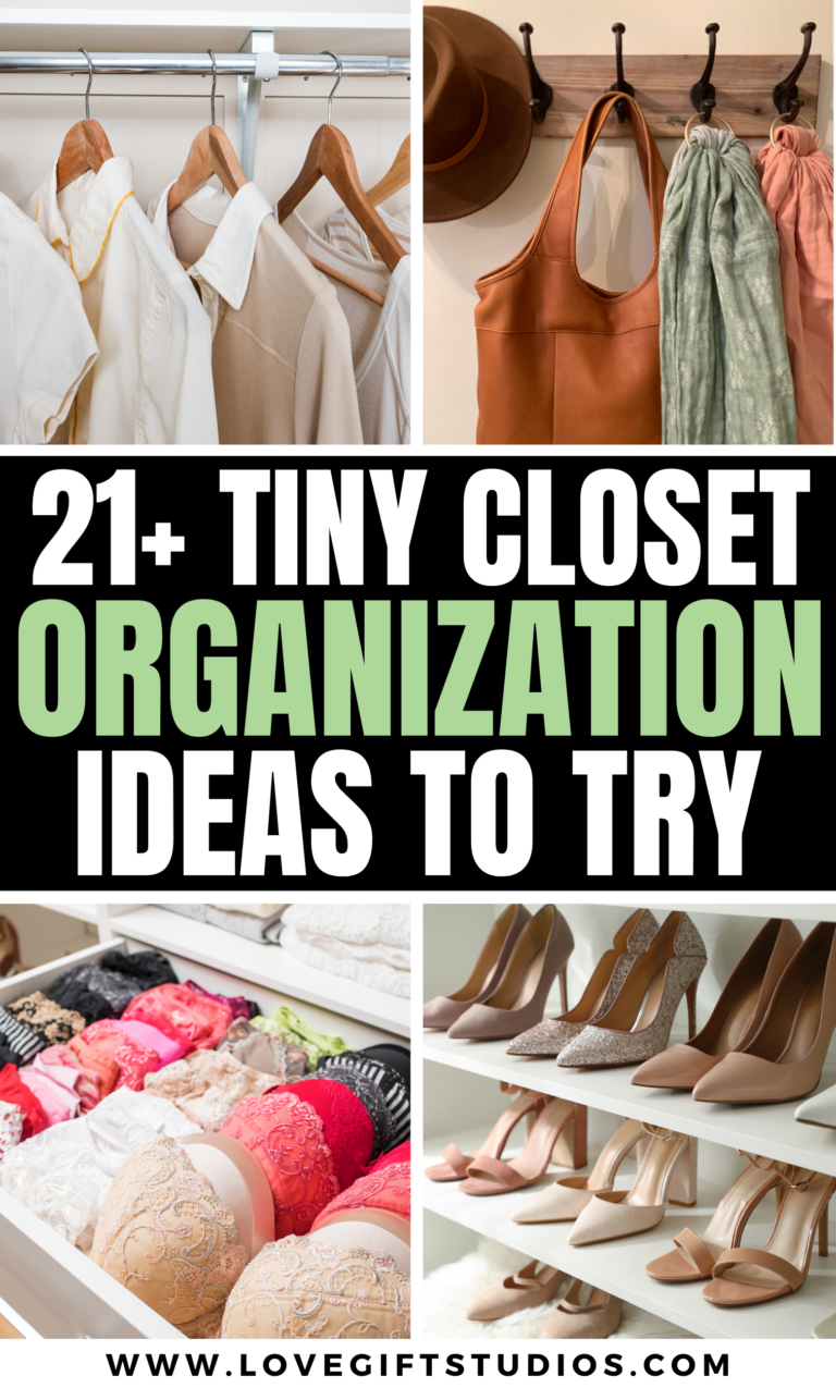 21+ Tiny Closet Organization Ideas That Will Make Your Space Look Bigger