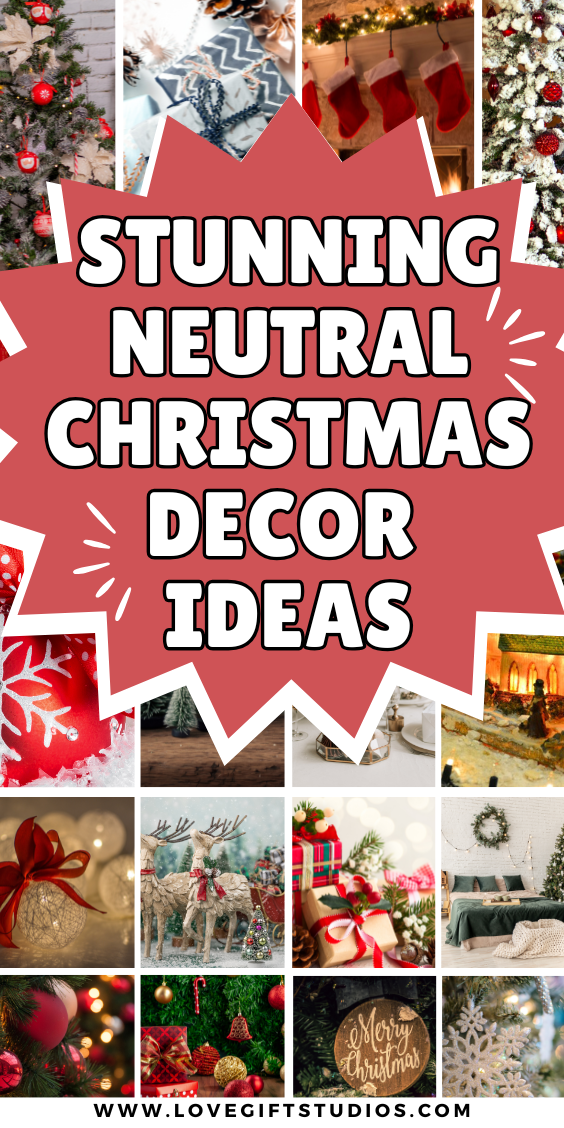 Stunning Neutral Christmas Decor Ideas That Are Cozy