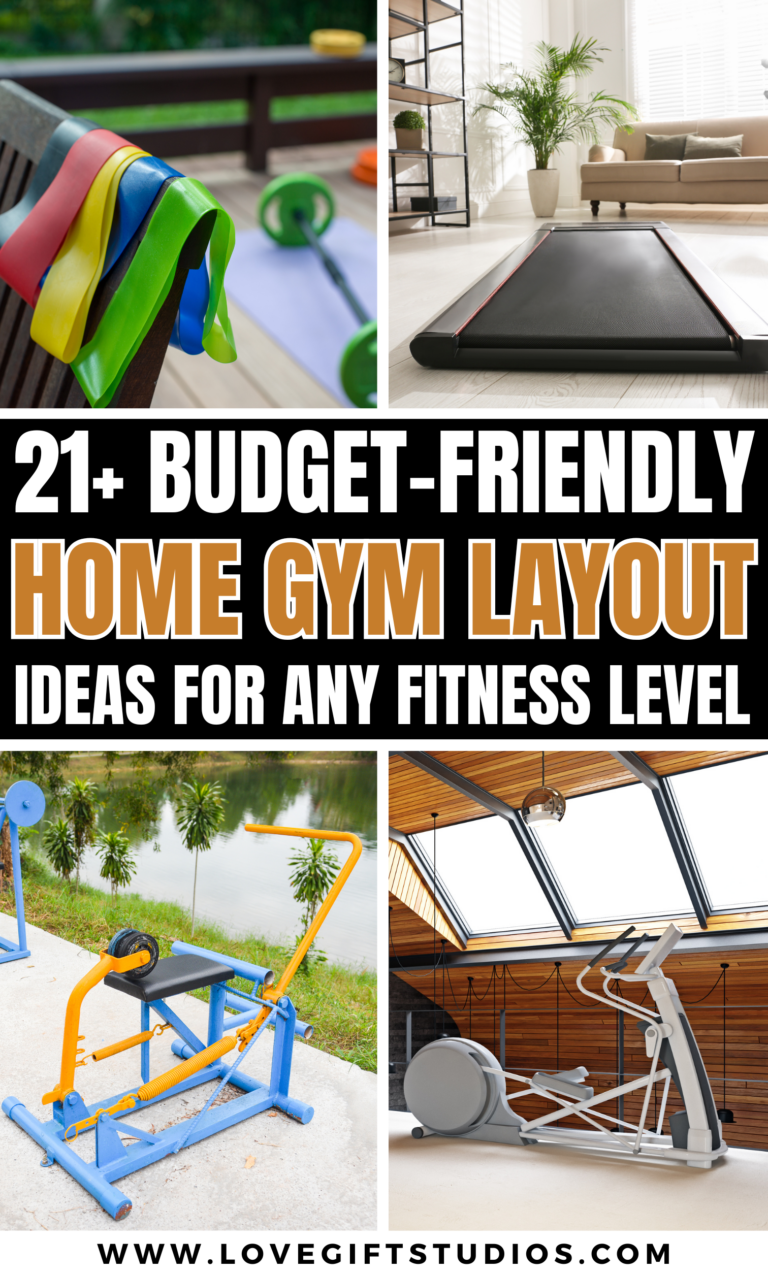 21+ Budget-Friendly Home Gym Layout Ideas for Any Fitness Level