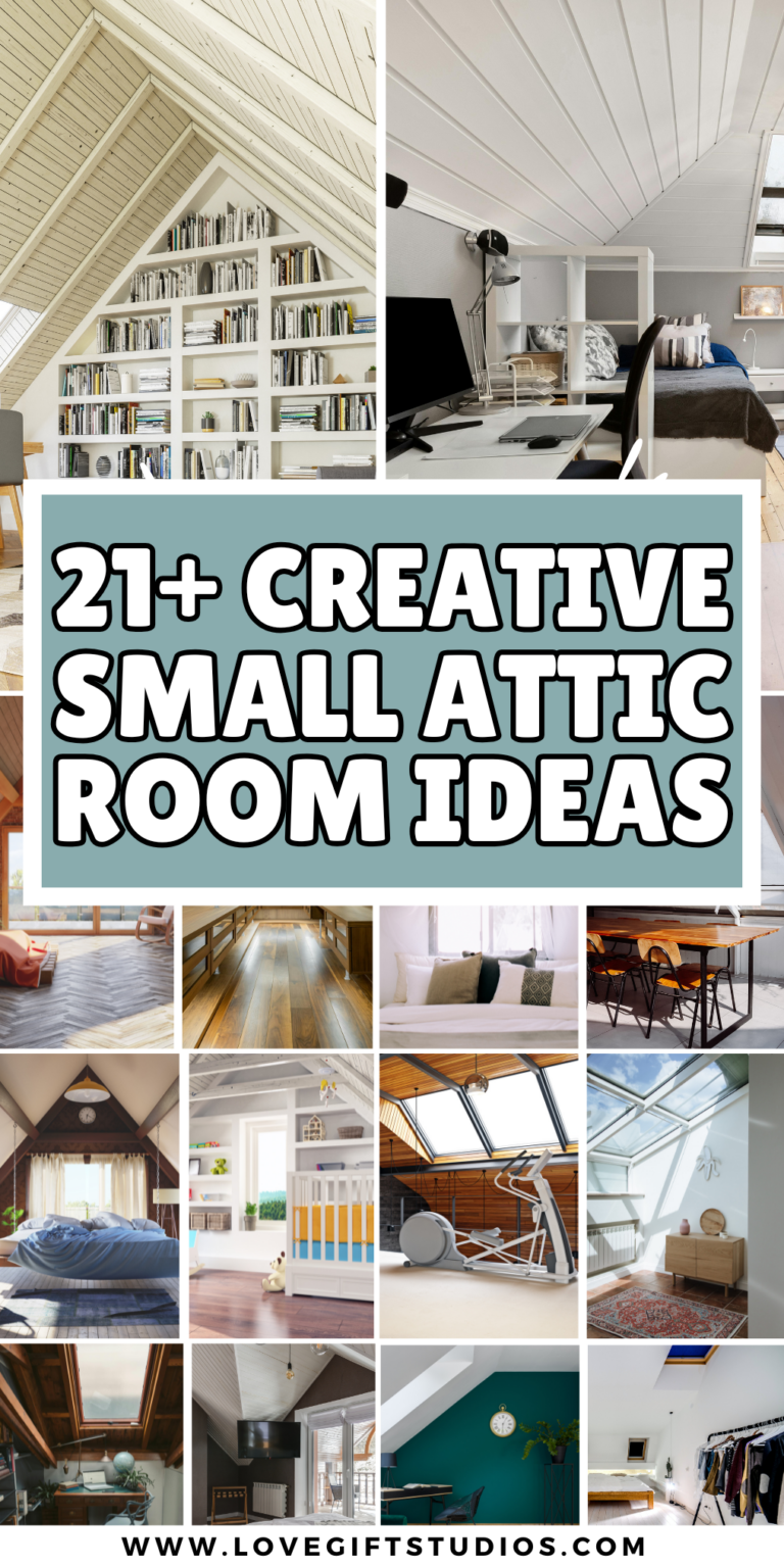 21+ Creative Small Attic Room Ideas to Maximize Your Space