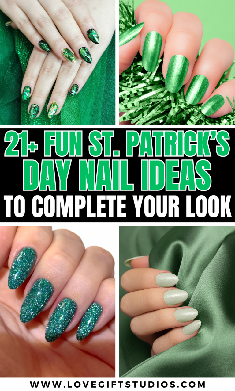 21+ Fun St. Patrick’s Day Nail Ideas to Complete Your Look