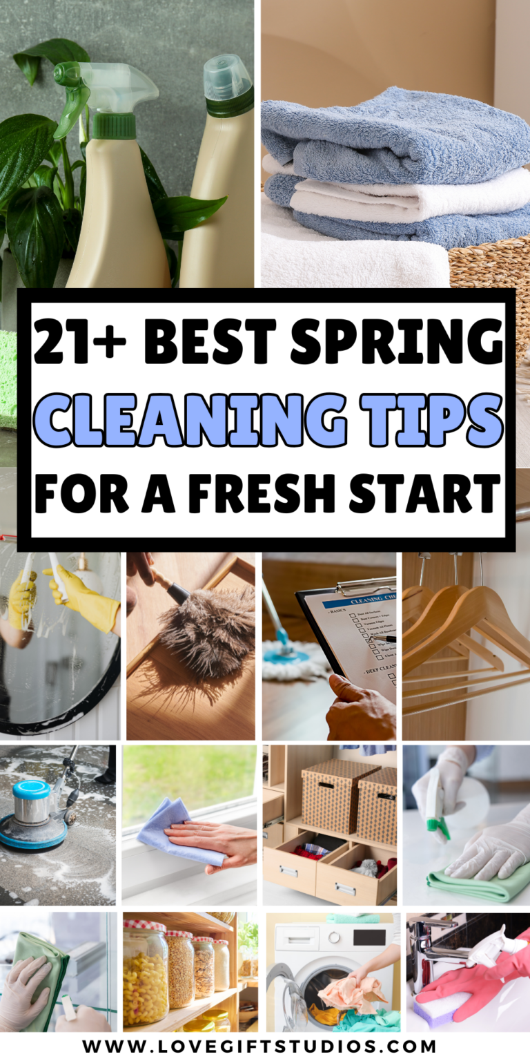 21+ Genius Spring Cleaning Tips For A Fresh Start