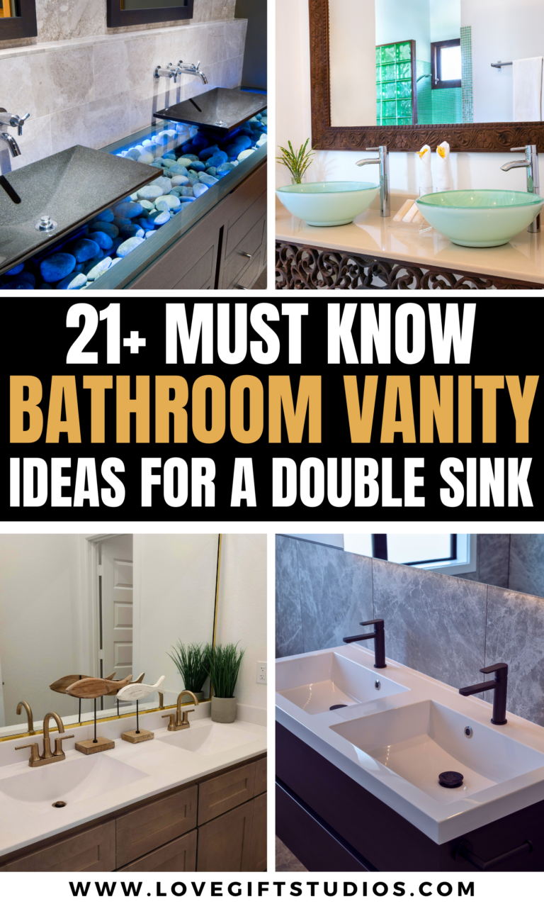 21+ Must Know Bathroom Vanity Ideas For A Double Sink