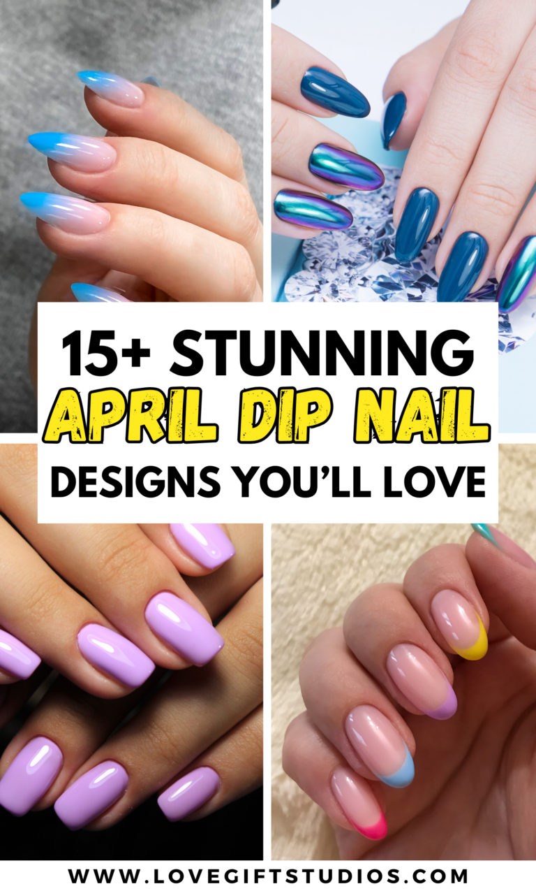 15+ Trendy April Dip Nail Designs You’ll Love