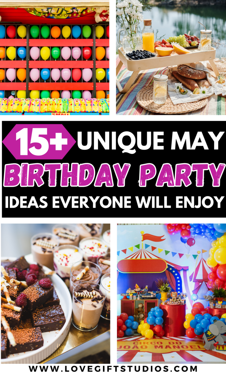 15+ Unique May Birthday Party Ideas Everyone Will Enjoy