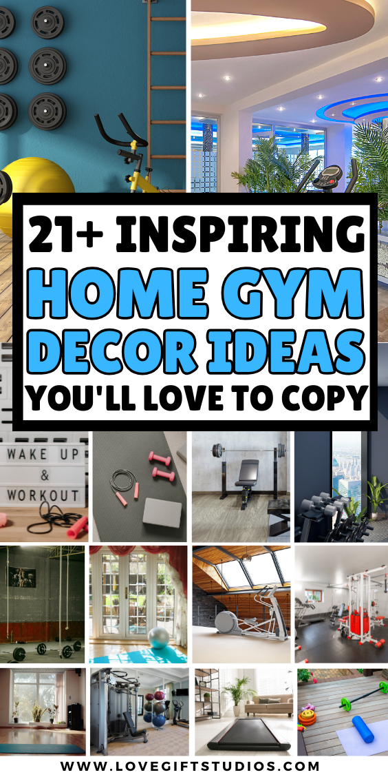 21+ Creative Home Gym Decor Ideas to Personalize Your Workout Zone