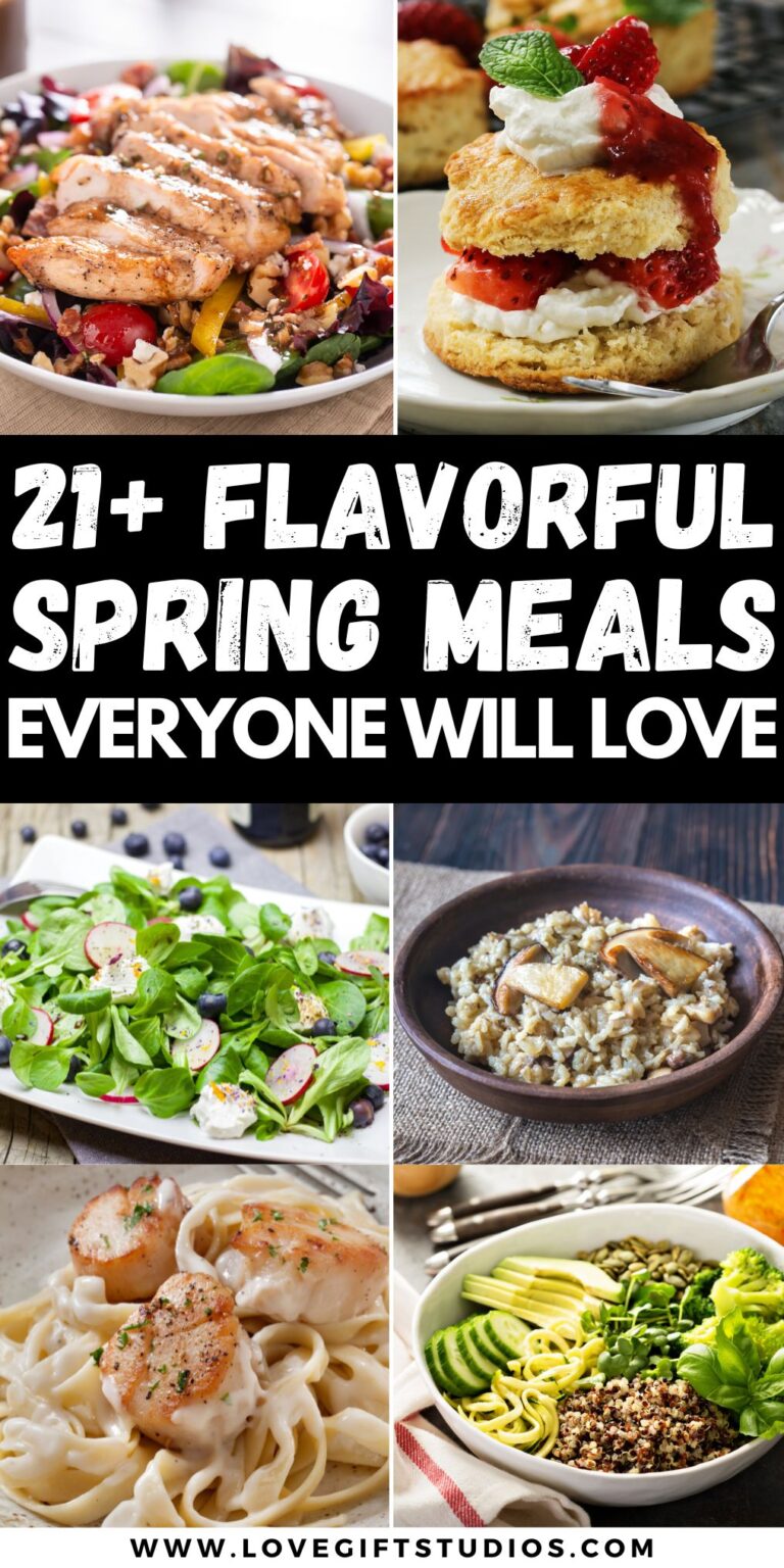 21+ Fresh and Flavorful Spring Meals Everyone Will Love