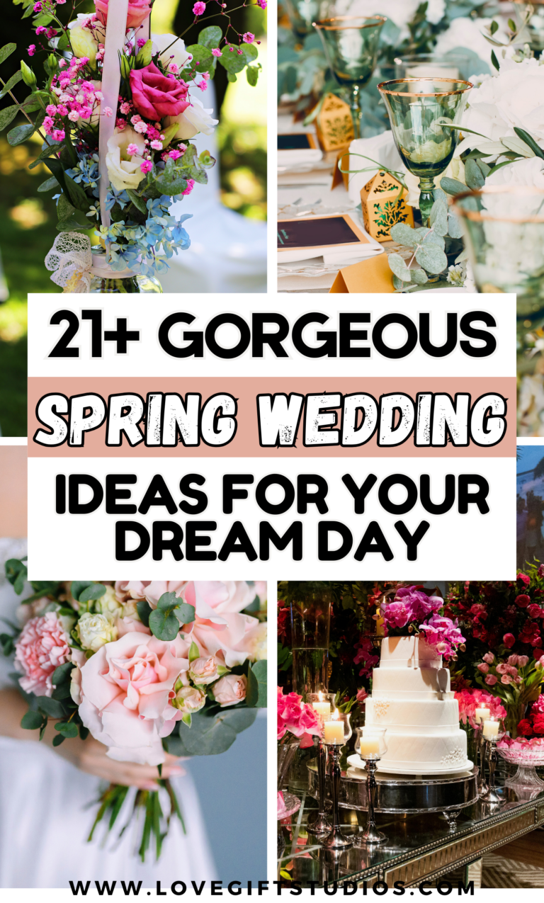 21+ Gorgeous Spring Wedding Ideas for Your Dream Day