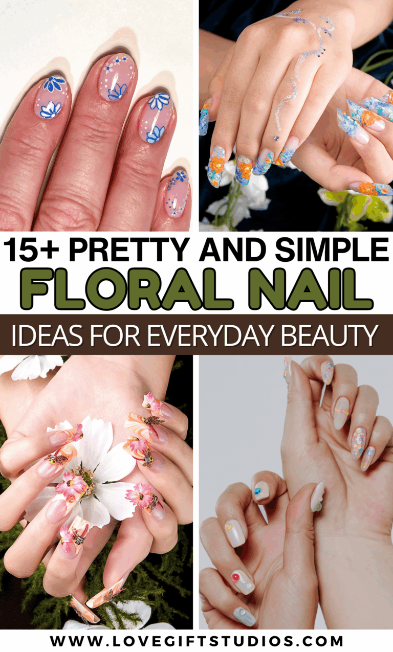 15+ Floral Nail Designs You Need To Copy