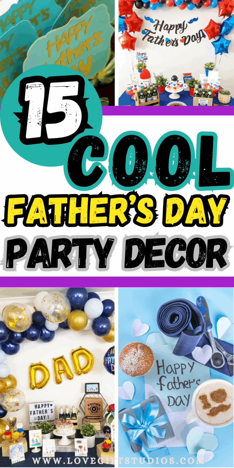 15+ Cool Father’s Day Party Decor Ideas That’ll Impress Every Dad