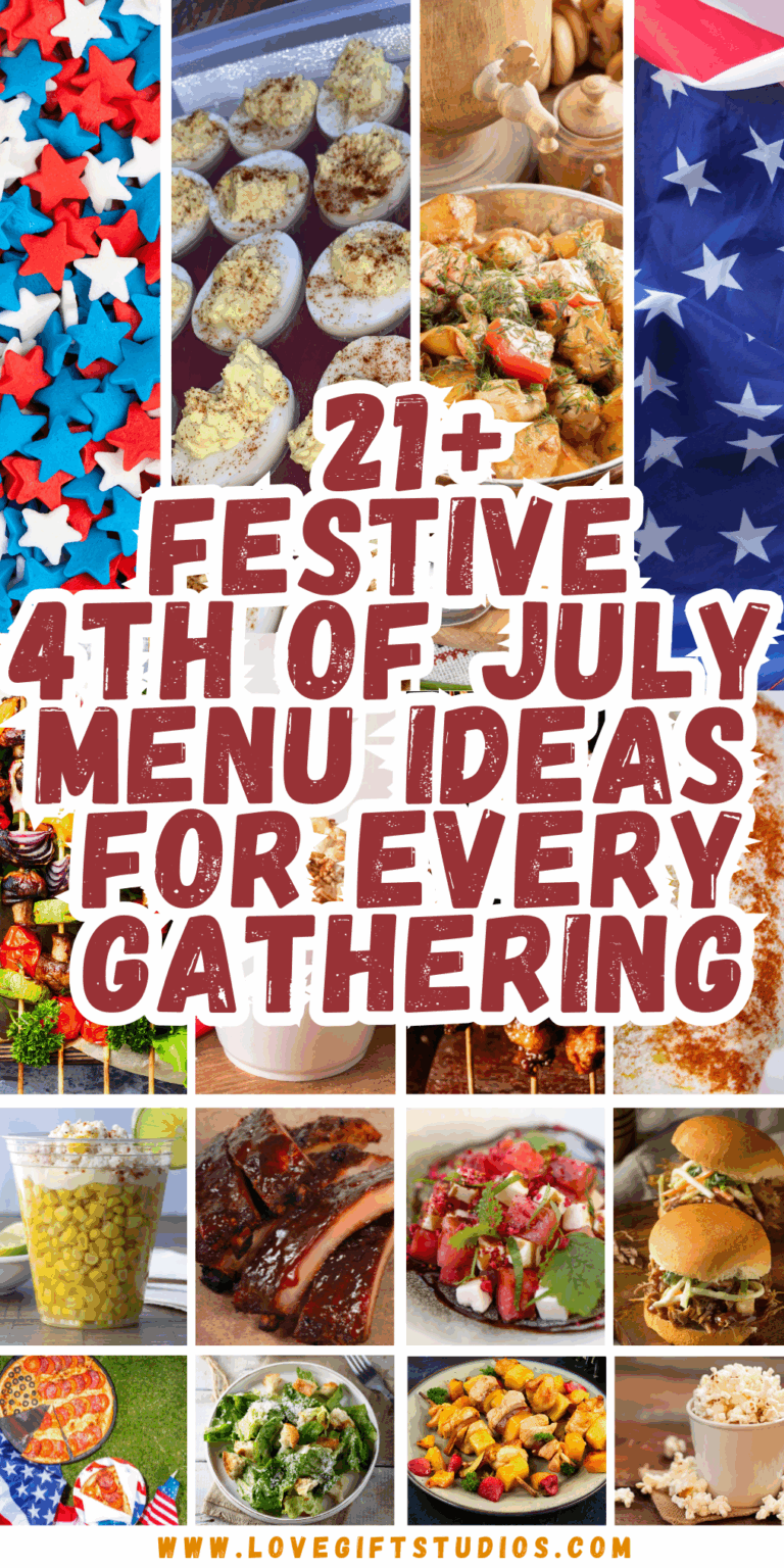 21+ Patriotic 4th of July Menu Ideas for a Flavor-Packed Celebration